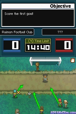 Inazuma Eleven 2: Kyoui No Shinryakusha - Blizzard screenshot 3 for Nintendo DS